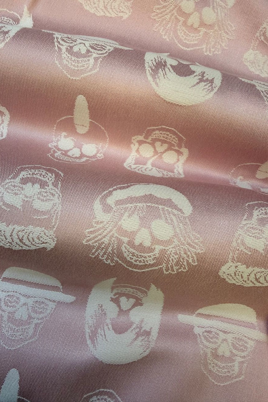 Bolsa hipster Caveiras rosa