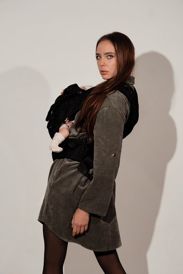 Porte-Bébé Flip Juste noir - KOKADI