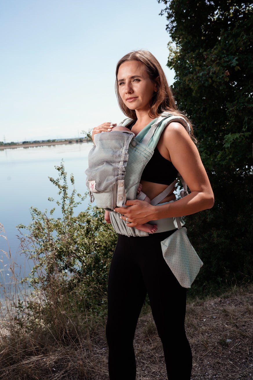 Babytrage Flip Performance Air Heart2Heart Mint - KOKADI