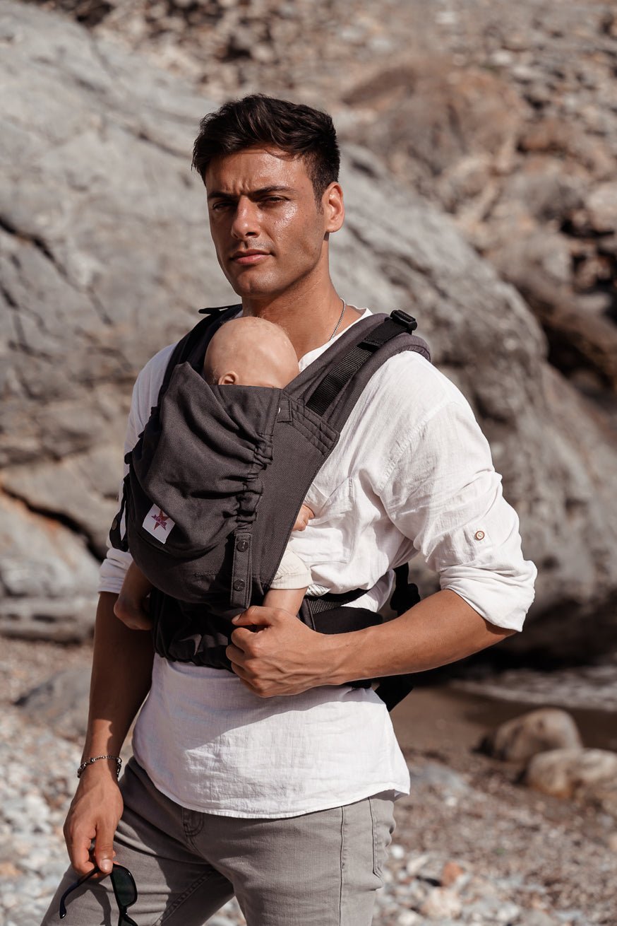 Babytrage Flip X Just Mr. Grey - KOKADI