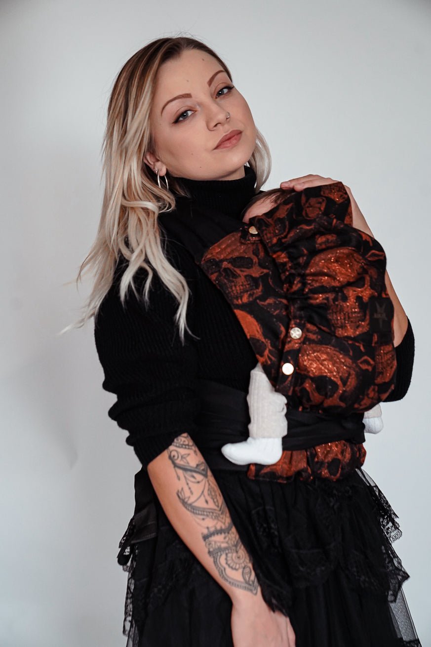 Babytrage TaiTai Skulls x Florian - KOKADI