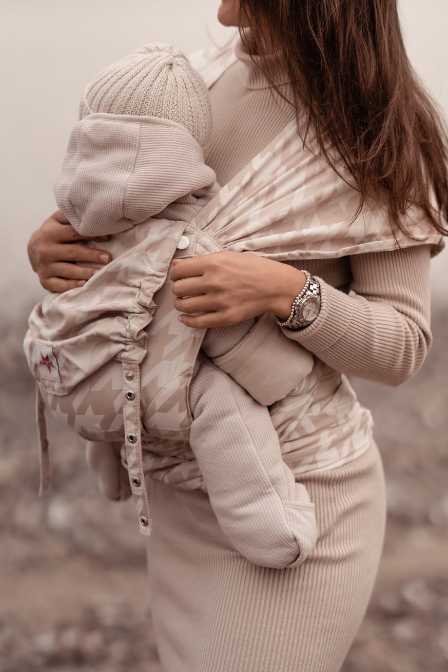 Babytrage WrapStar Houndstooth Campiano - KOKADI