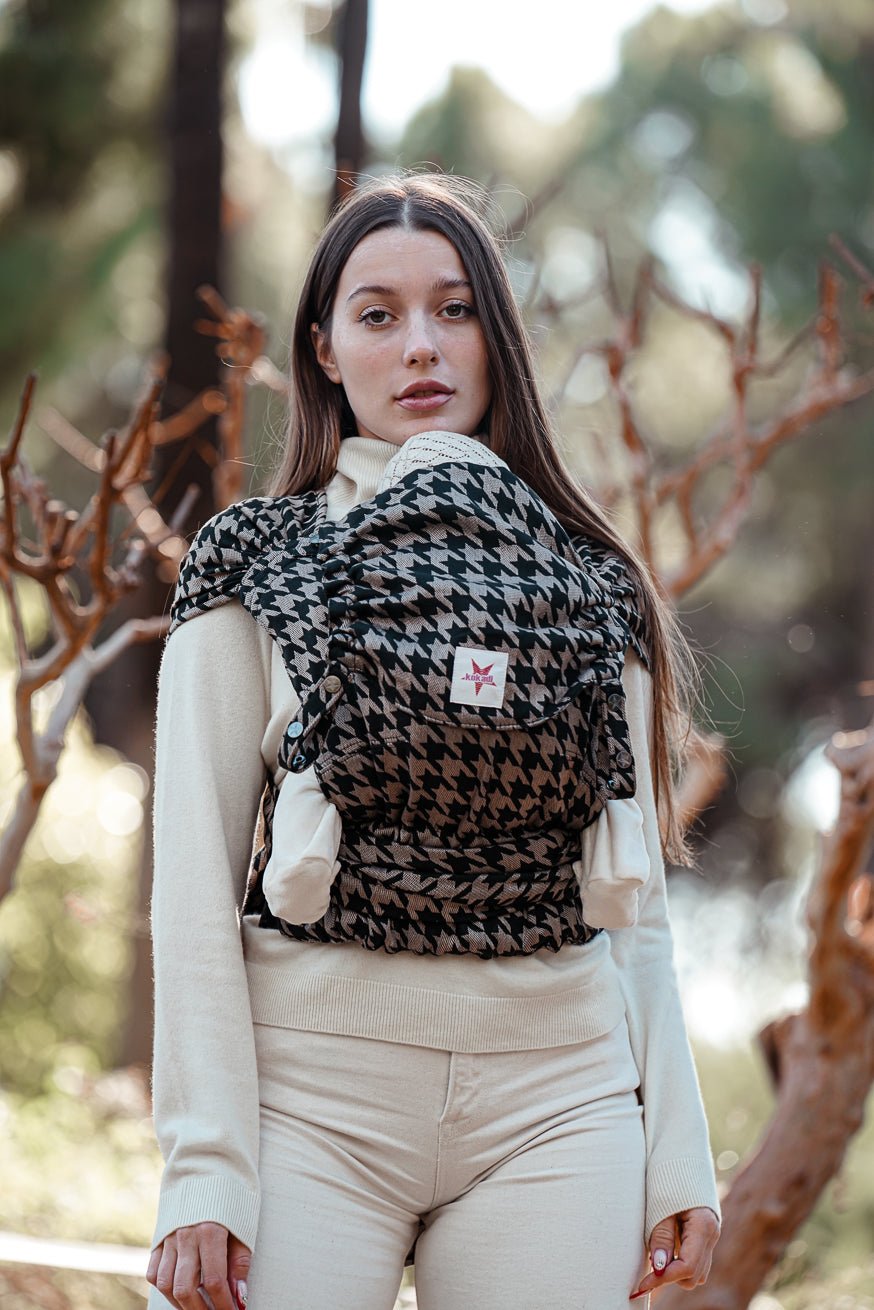 πορτ μπεμπέ WrapStar Houndstooth Maxim - KOKADI