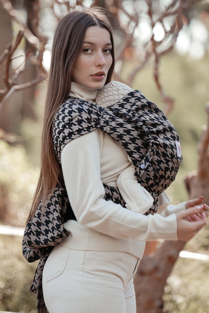 πορτ μπεμπέ WrapStar Houndstooth Maxim - KOKADI