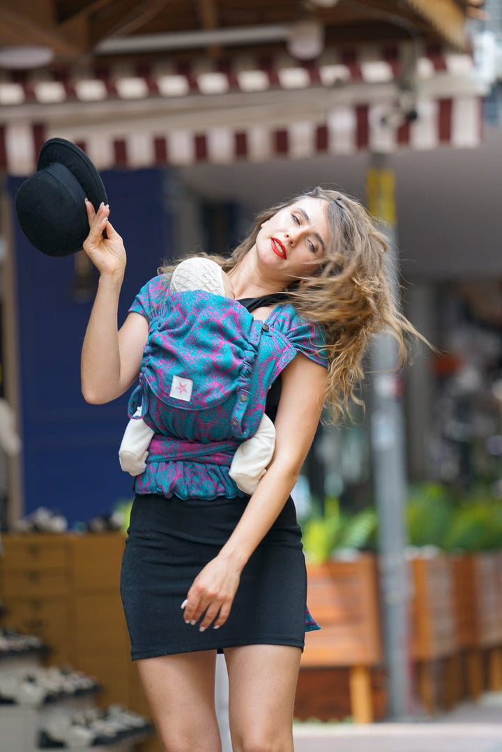 Babytrage WrapStar Snake Stella - KOKADI