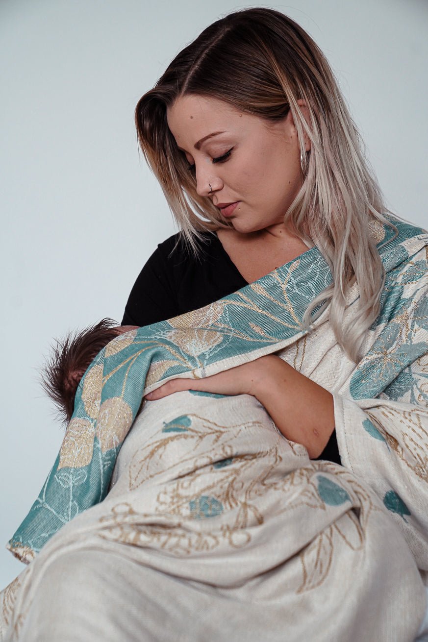 Kuscheltuch Golden Eucalyptus - KOKADI