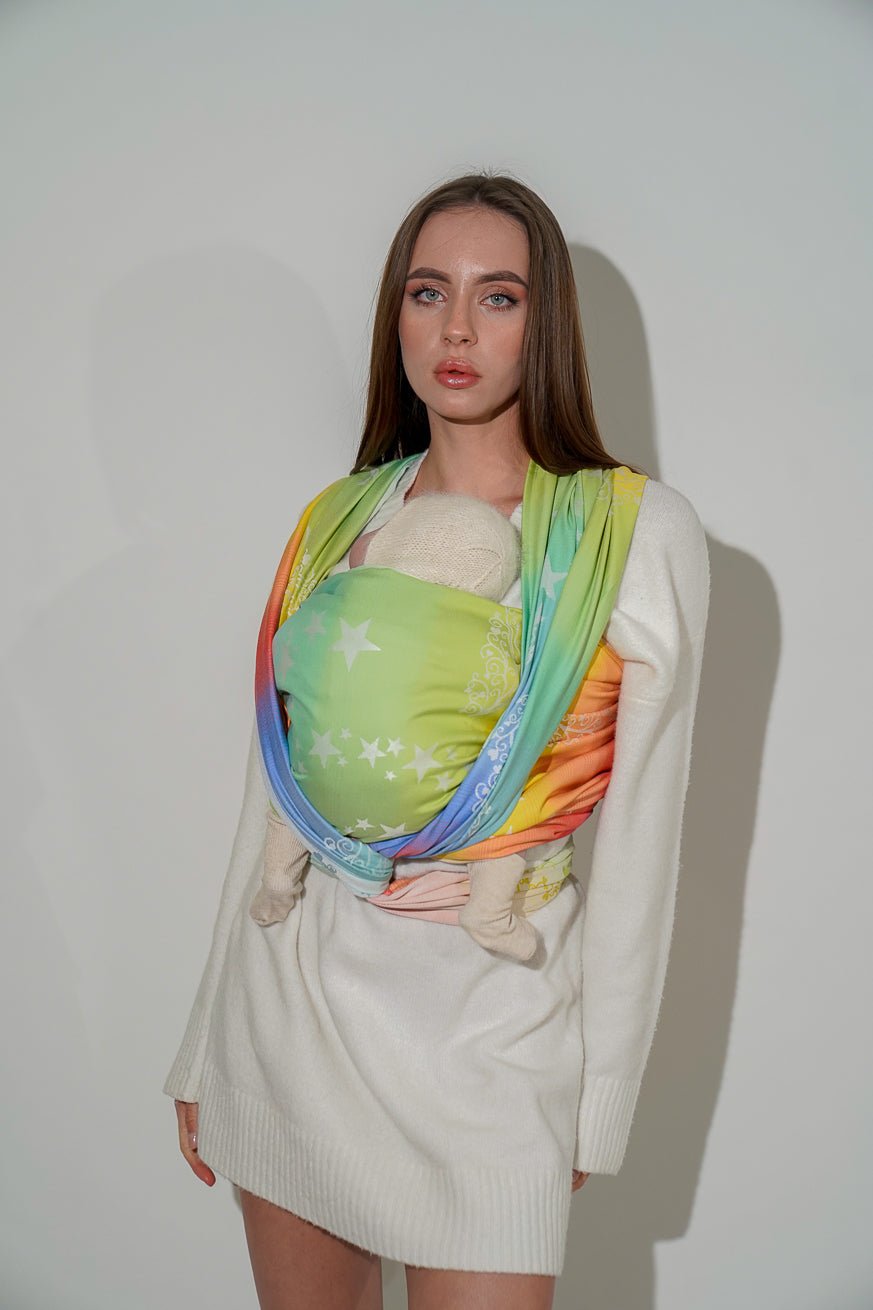 Tragetuch Sternenkinder vertikal - KOKADI