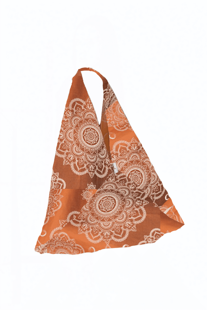 XXL Shopper Mandala Latte Macchiato x Bamboo kääntöpuoli - KOKADI