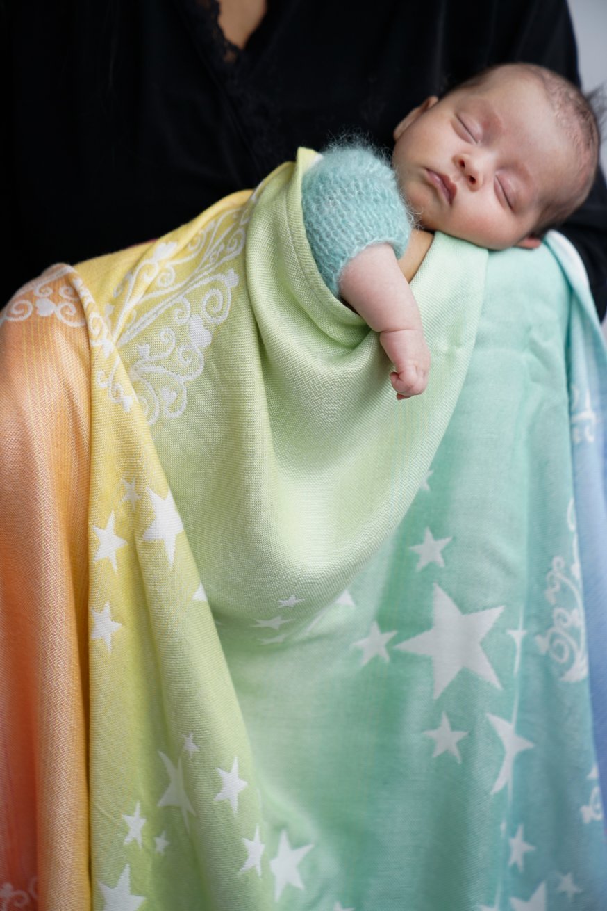 Manta bebe estrella niños - KOKADI