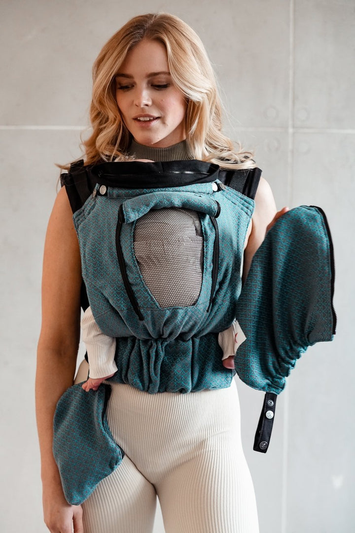KOKADI Porte-Bébé Flip Performance Air Lagon Heart2Heart