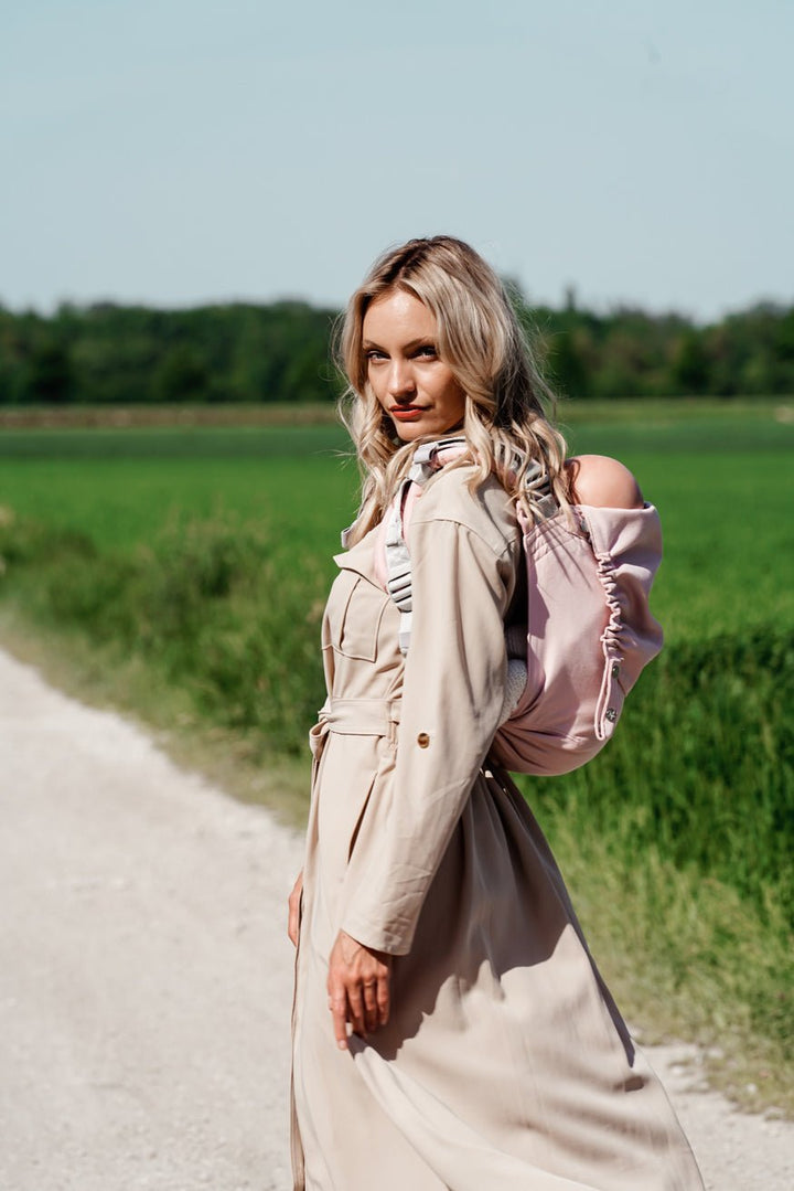 Porte-Bébé Onbu Juste Rosé - KOKADI