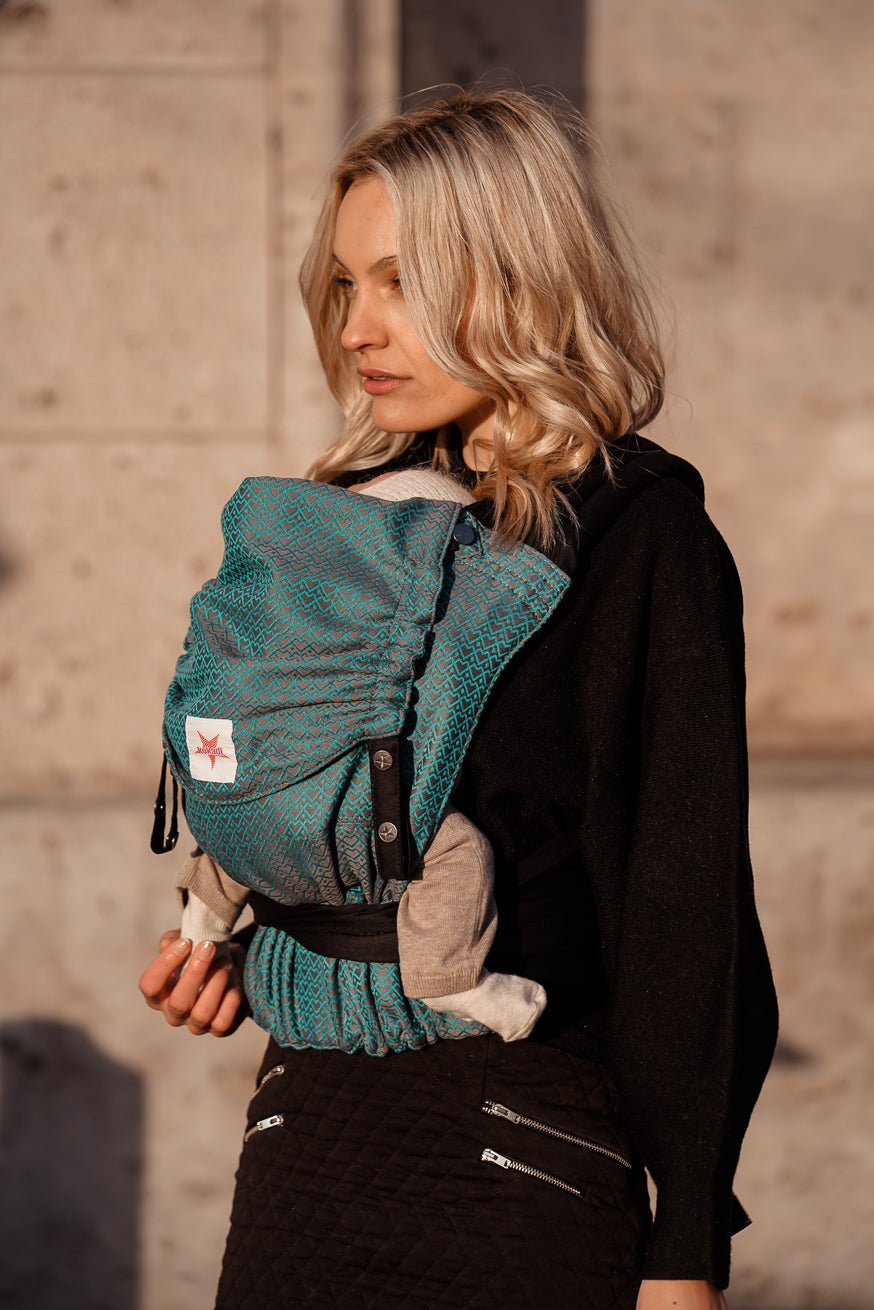 Babytrage TaiTai Heart2Heart Lagoon - KOKADI