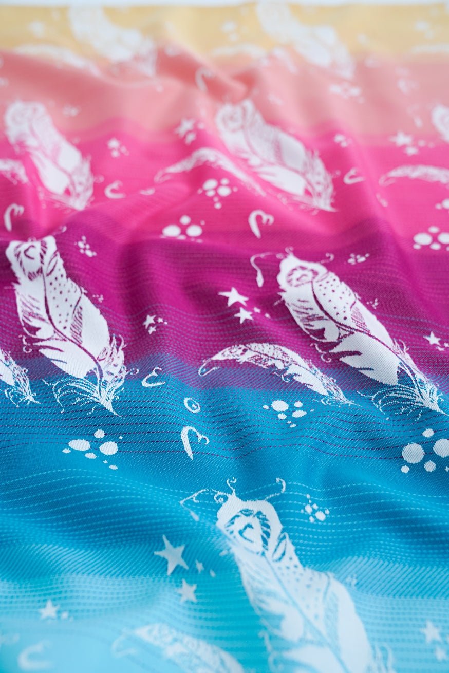 KOKADI Porte-Bébé WrapStar Plumes Hannah