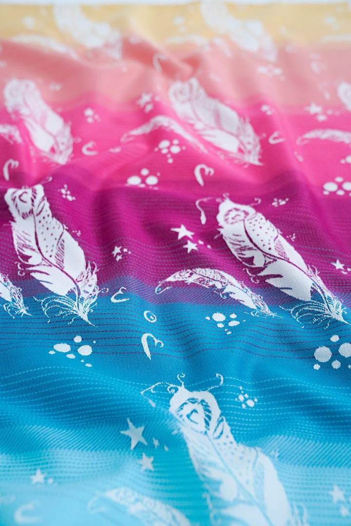 KOKADI Porte-Bébé WrapStar Plumes Hannah