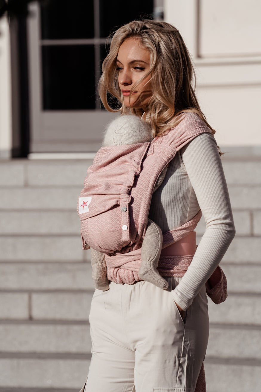 bebek taşıyıcı WrapStar Heart2Heart Gül - KOKADI