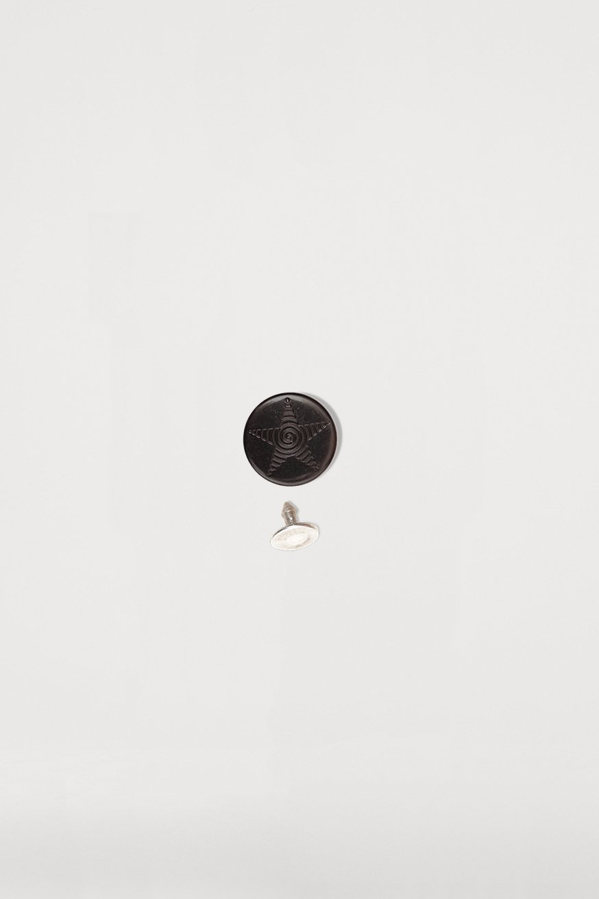 Bouton jean noir - KOKADI