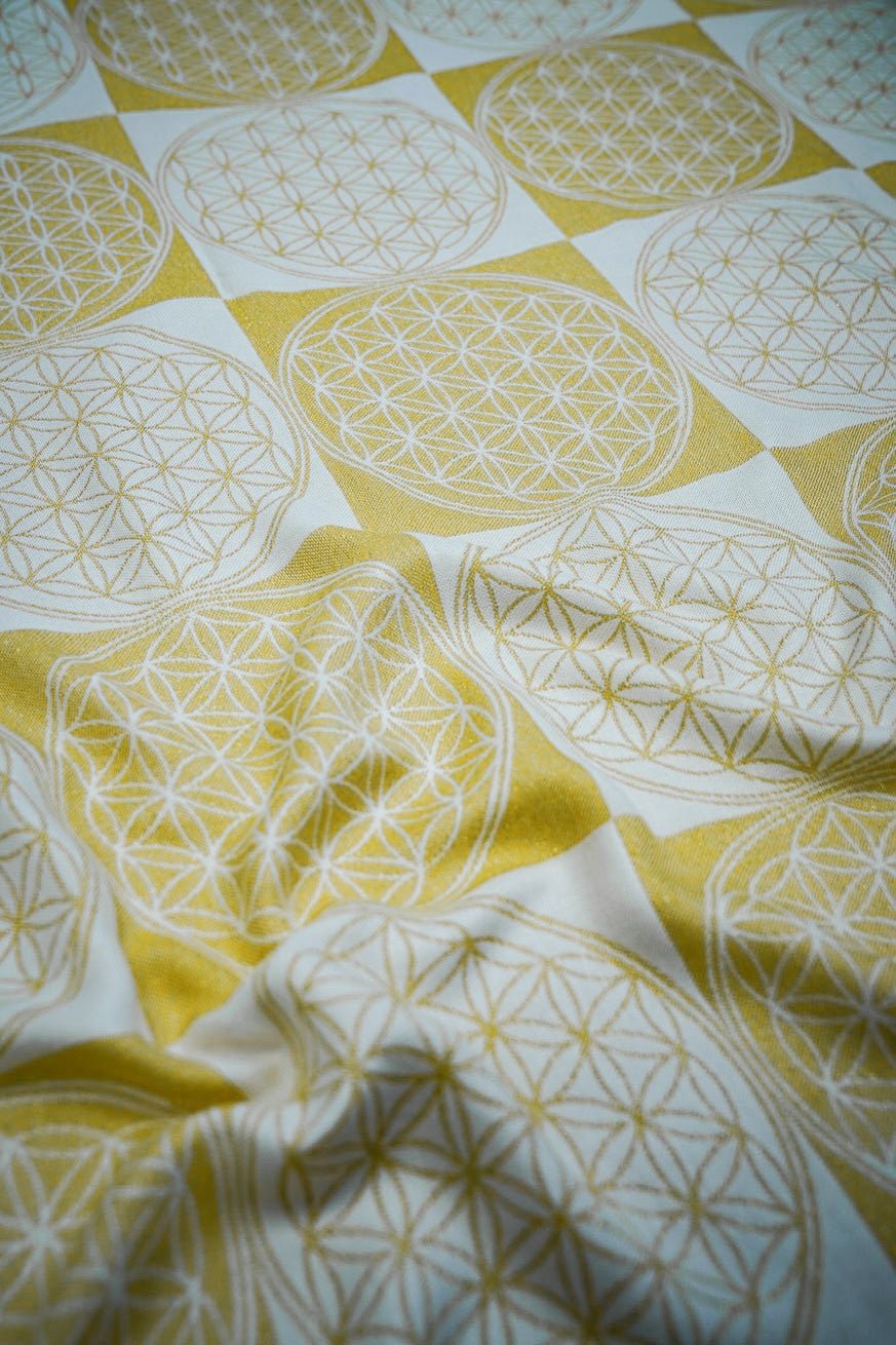 Doudou fleur de vie or - KOKADI