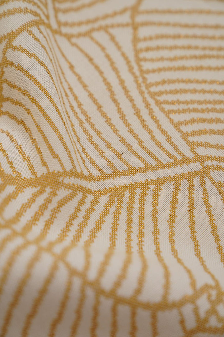 Couverture câline Feuilles d&