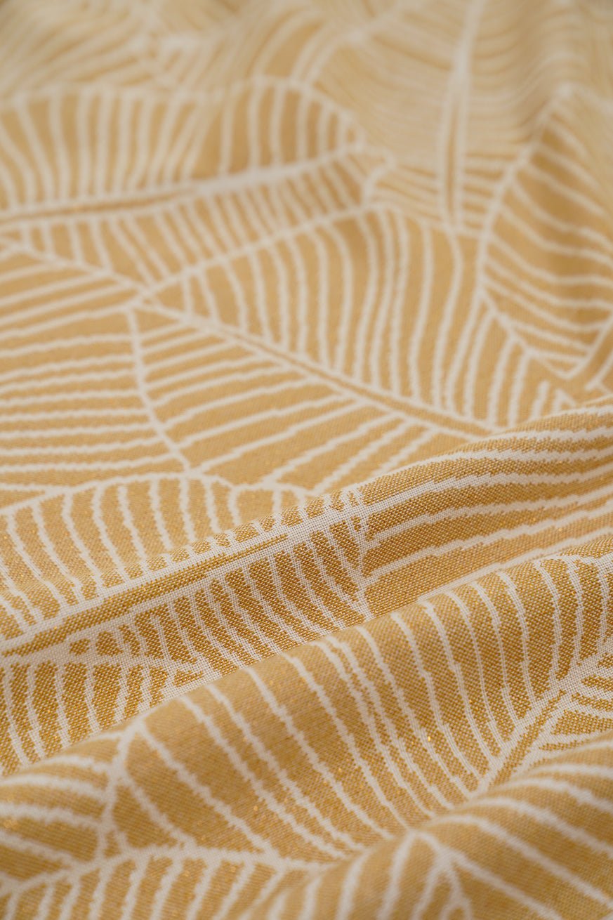Couverture câline Feuilles d&