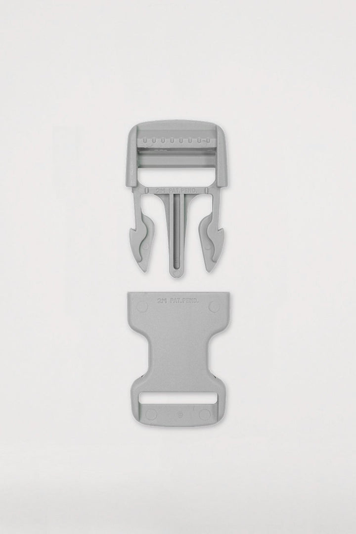 Schnalle 25mm SilverLine matt - KOKADI