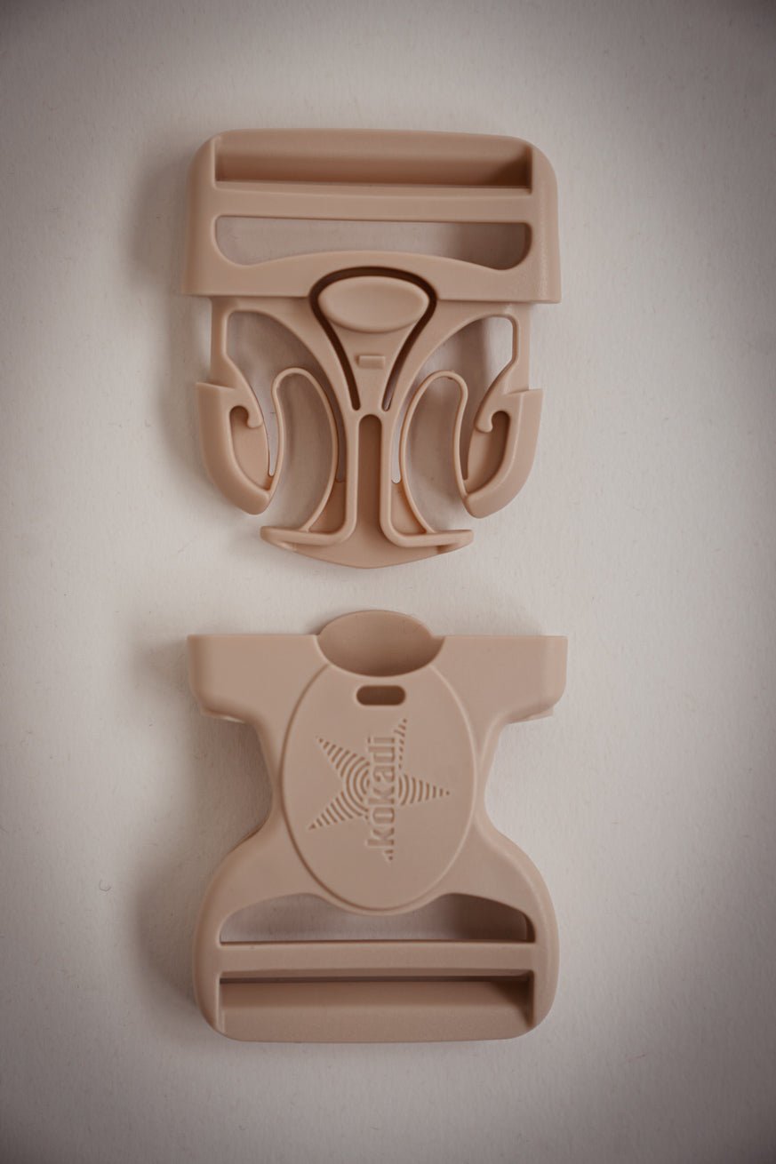 Schnalle Sternverschluss cream 50mm - KOKADI