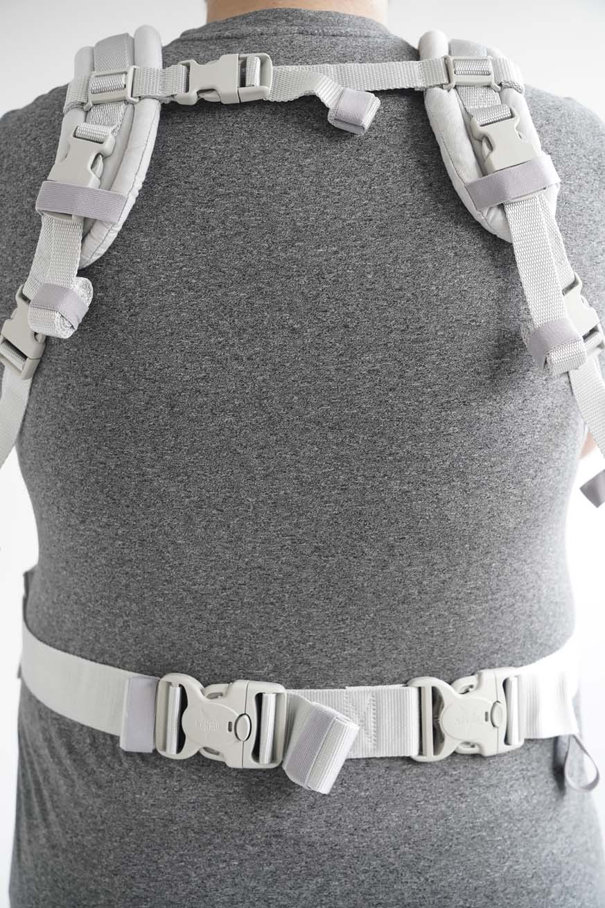 Schultergurtverlängerung Schnalle Silverline - KOKADI