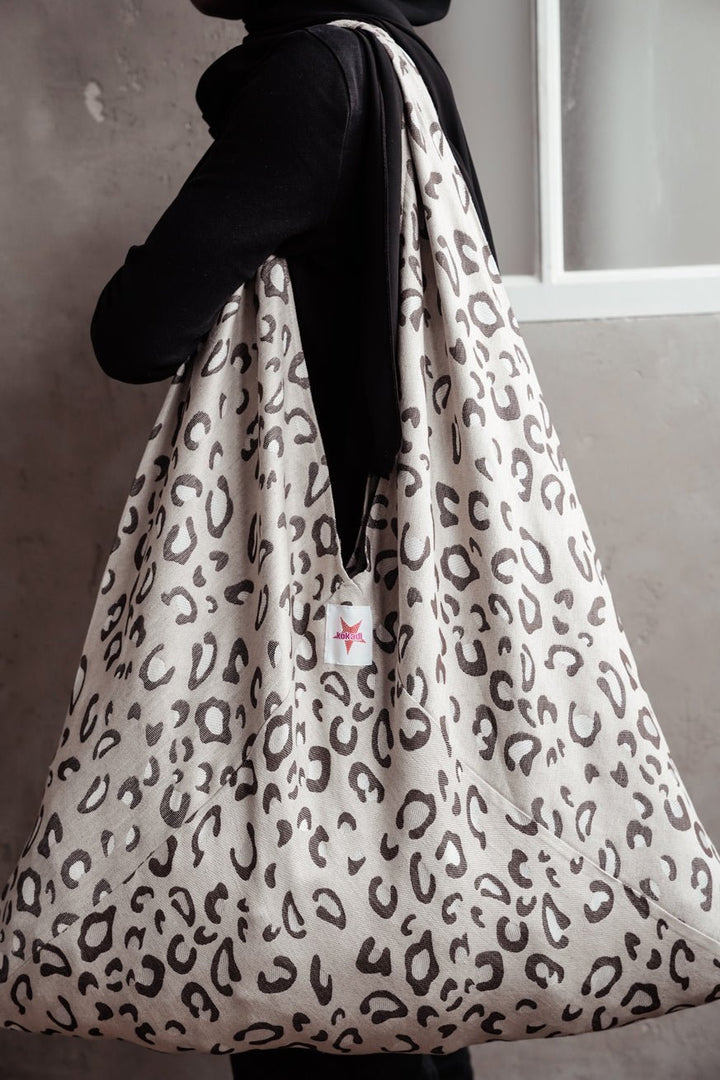 XXL Shopper Safari Maomi Leinen - KOKADI